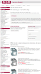Mobile Screenshot of mbm-service.de